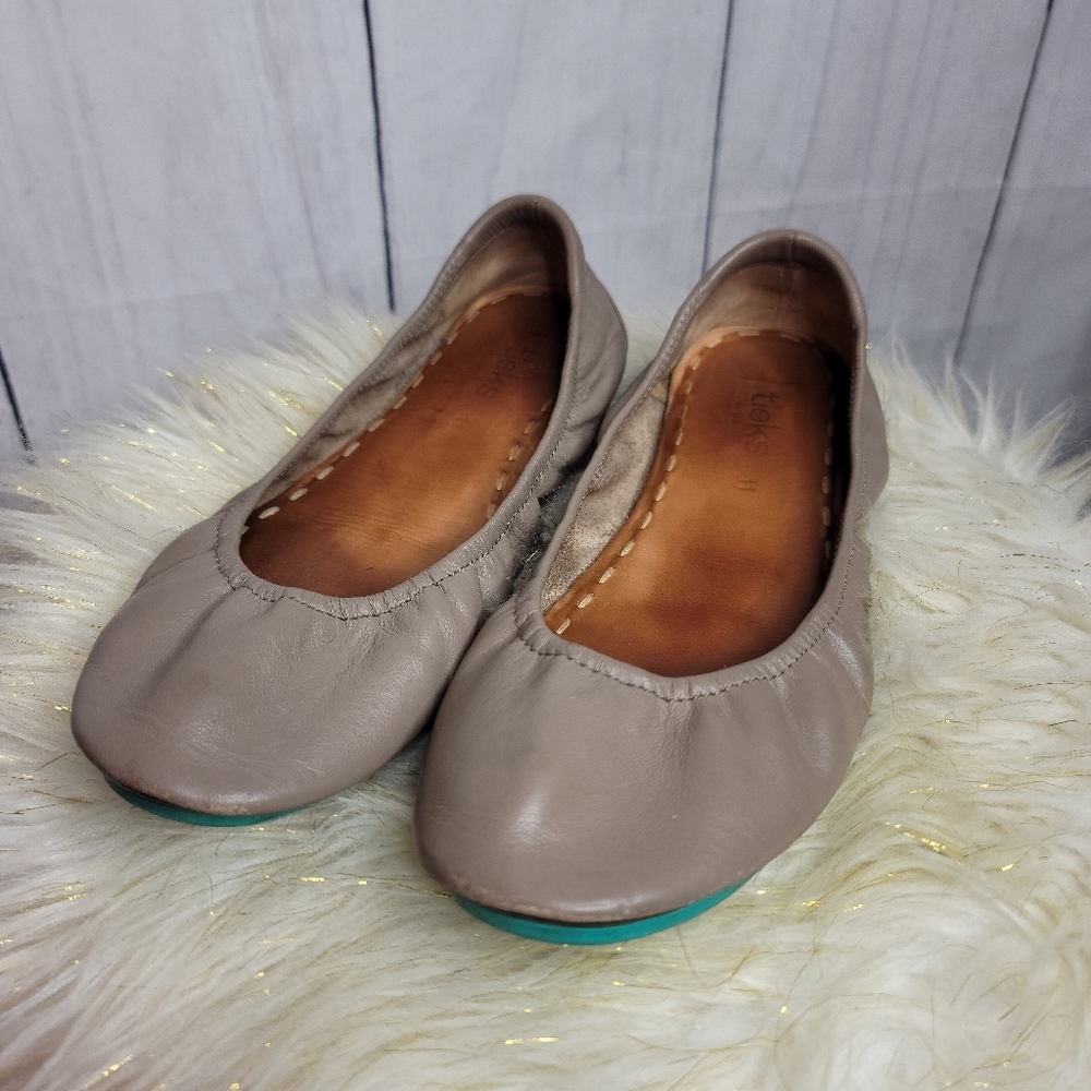 Tieks ballet flats Taupe 11 - Picture 1 of 8
